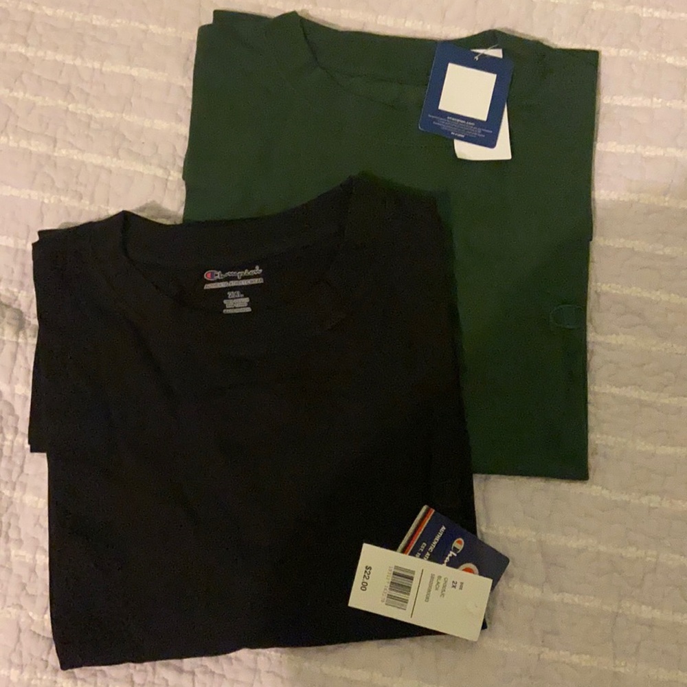 BRAND NEW WITH TAGS CHAMPION T-SHIRTS BUNDLE OF 2